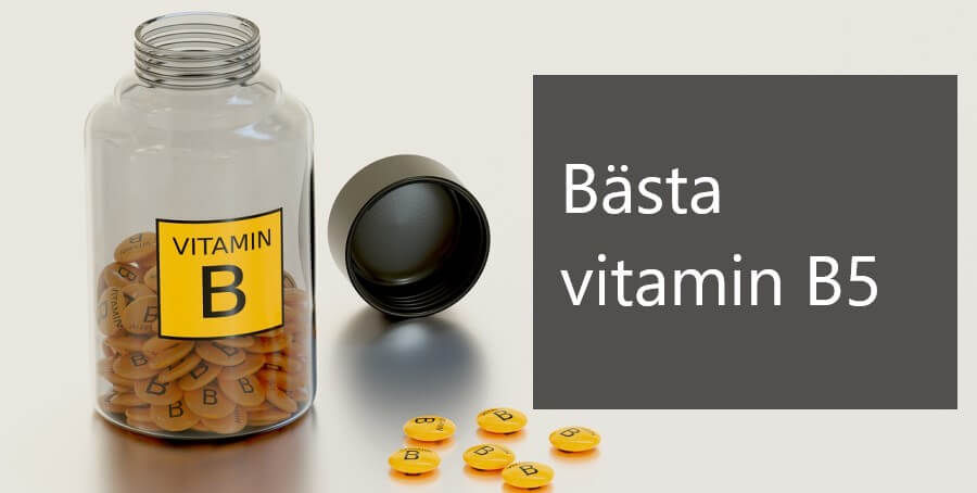 bästa vitamin b5